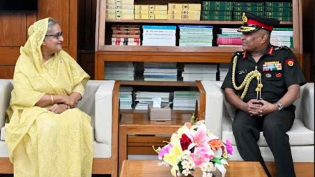 PM for strengthening Bangladesh-India military cooperation 