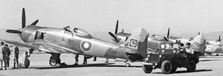 Hawker Sea Fury of the Pakistan Air Force