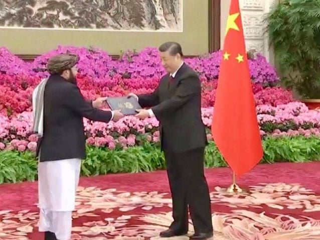 bilal karimi was among at least 42 new ambassadors posted in beijing who presented their letters of credentials to president xi video footage by state run cctv showed screengrab