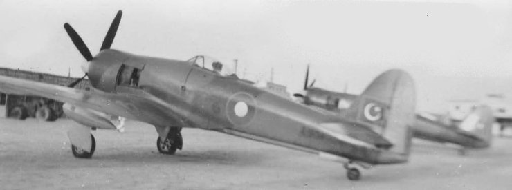 Hawker Sea Fury of the Pakistan Air Force